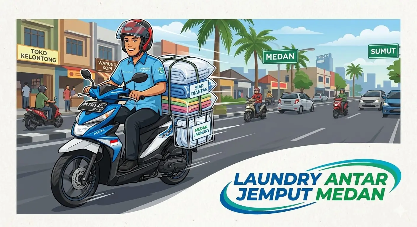 laundry antar jemput medan